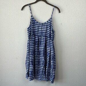 ROXY Juniors' Printed Summer Beach Dress Swimsuit Cover Up Size M